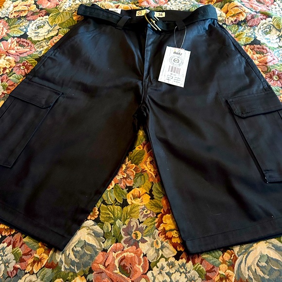 NOIZ MENS CARGO SHORTS - Picture 4 of 5